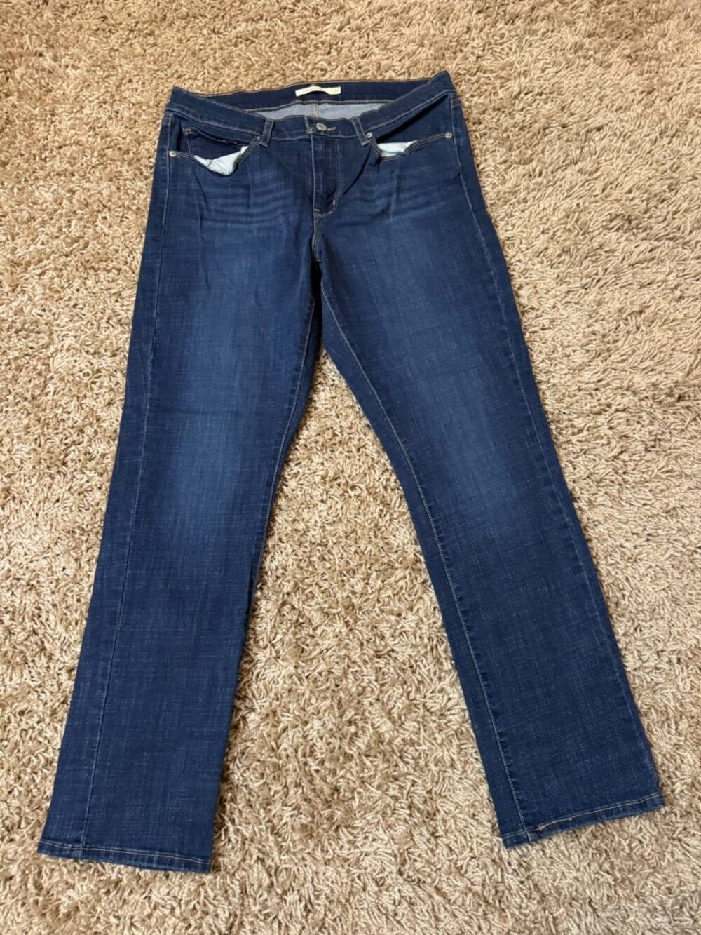 Levi's Size 12 Straight Cut Blue Jeans
